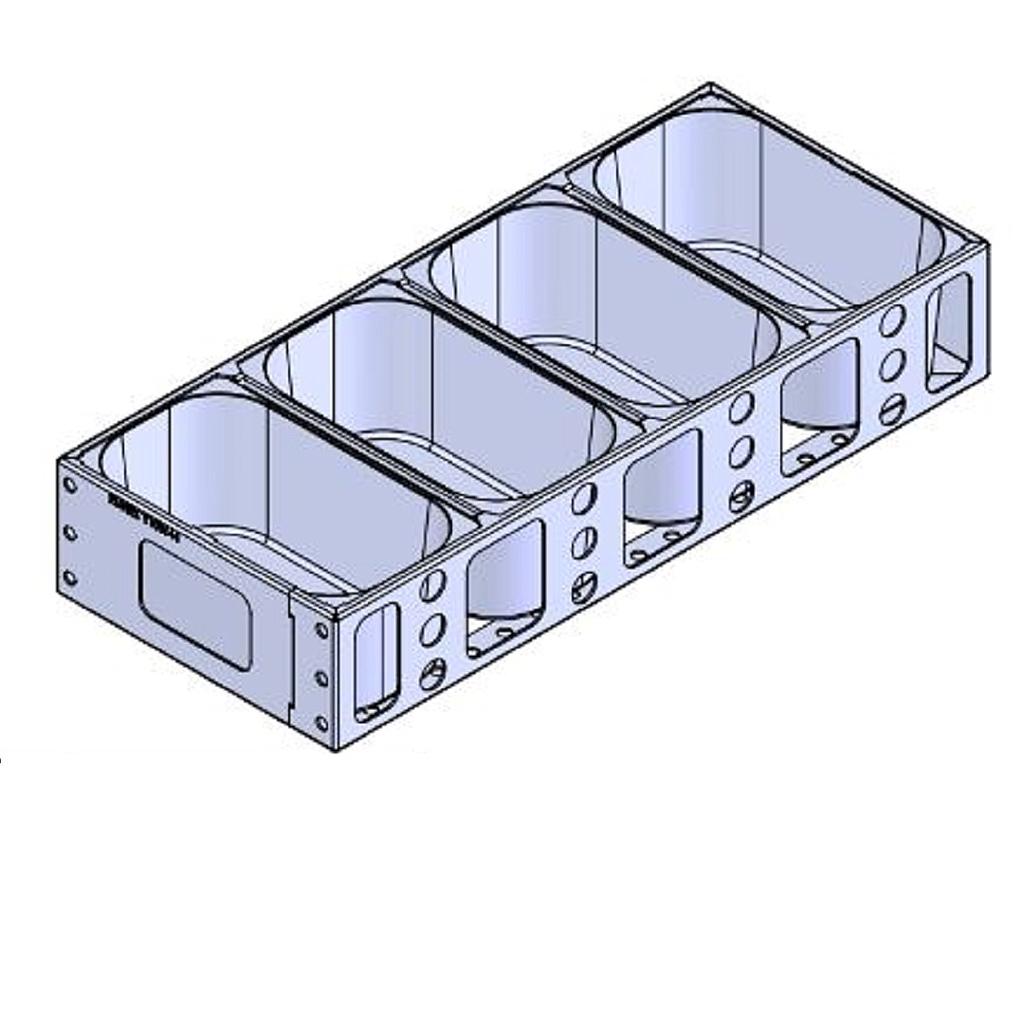 FORMSÆT  59x25 4x2,9L DD-type 233mm FARMHOUSE 800g **OUTLET**