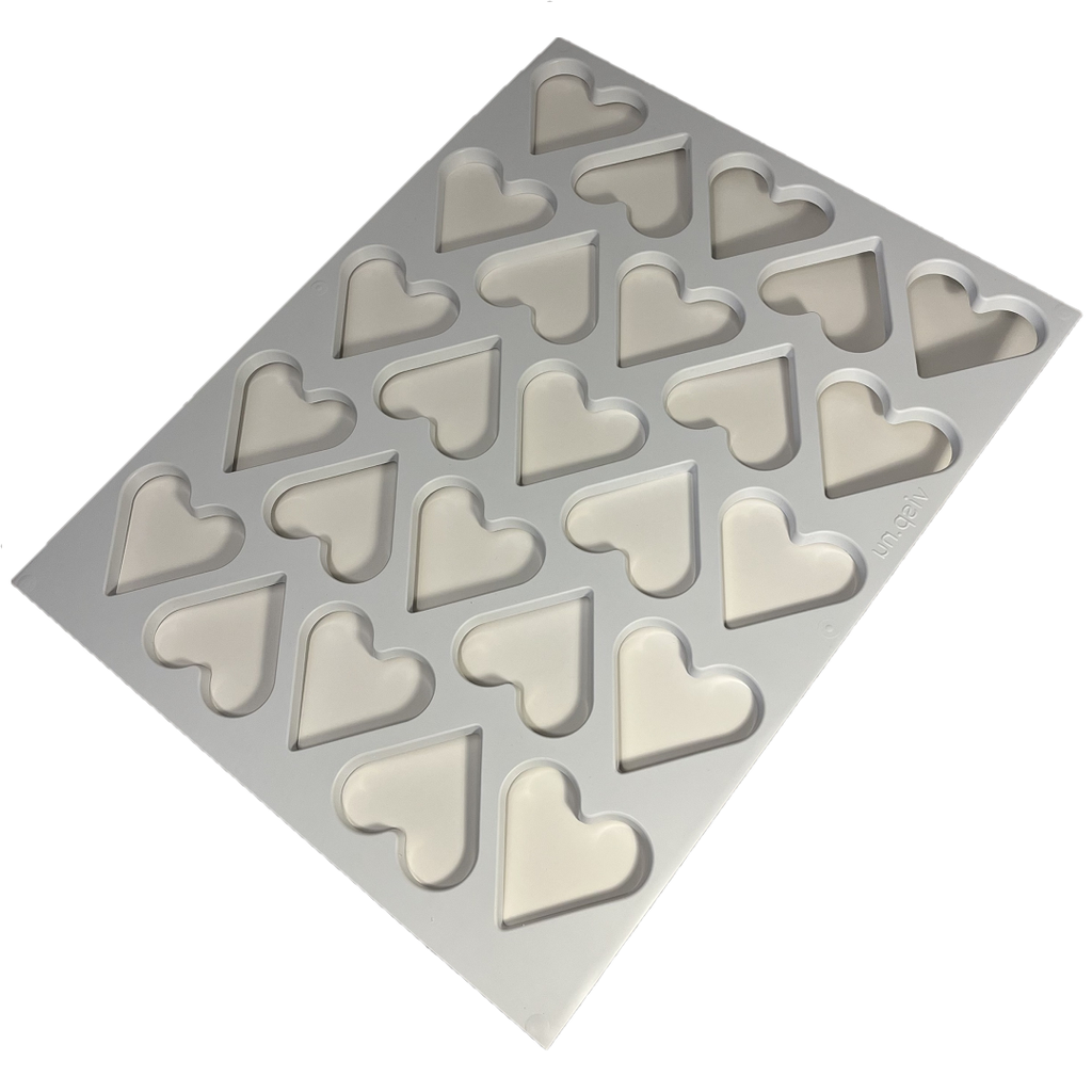 UDSTIKER 45x60 HJERTE 25x 75x98x10mm Plast