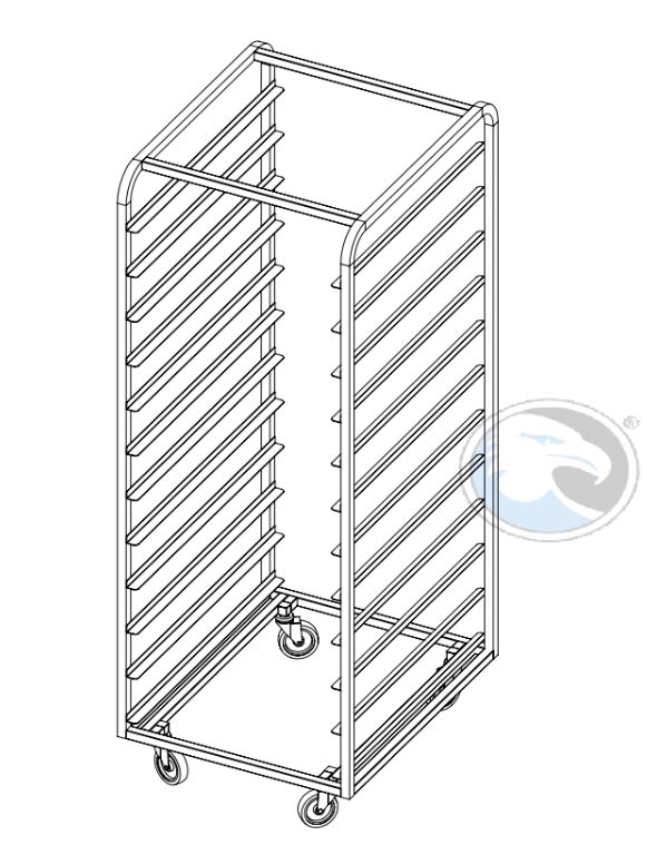 OVNSTIK 60x80 12-stik CHASSIS RAMME-type **OUTLET**