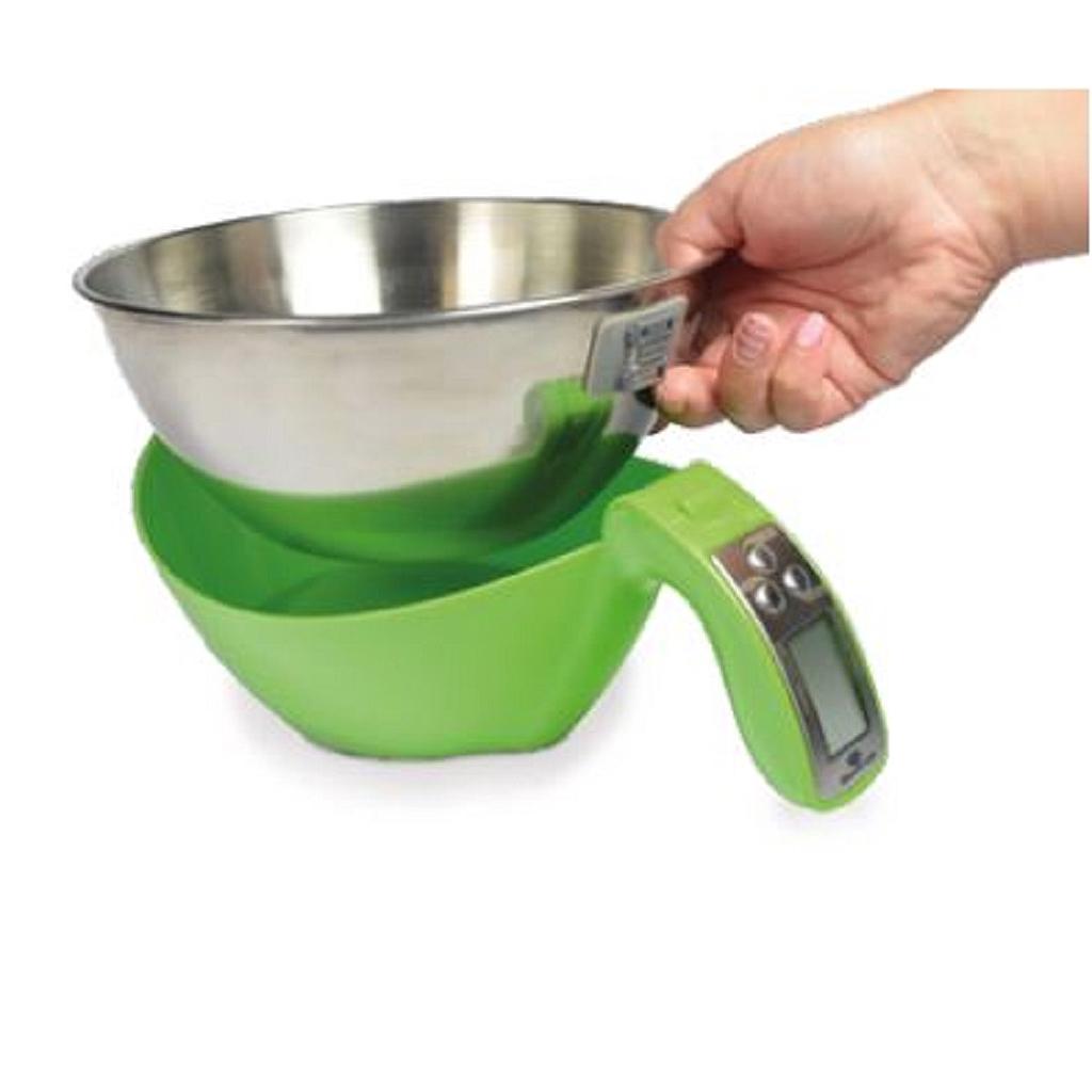 KONTROLLVÅG 5kg/1g Baxtran Vågskål Ø210x115mm