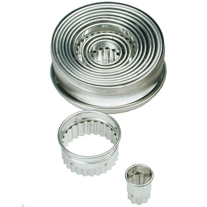 [PI-STP54B] UTSTICKARE RUND KRUSIG 12-set