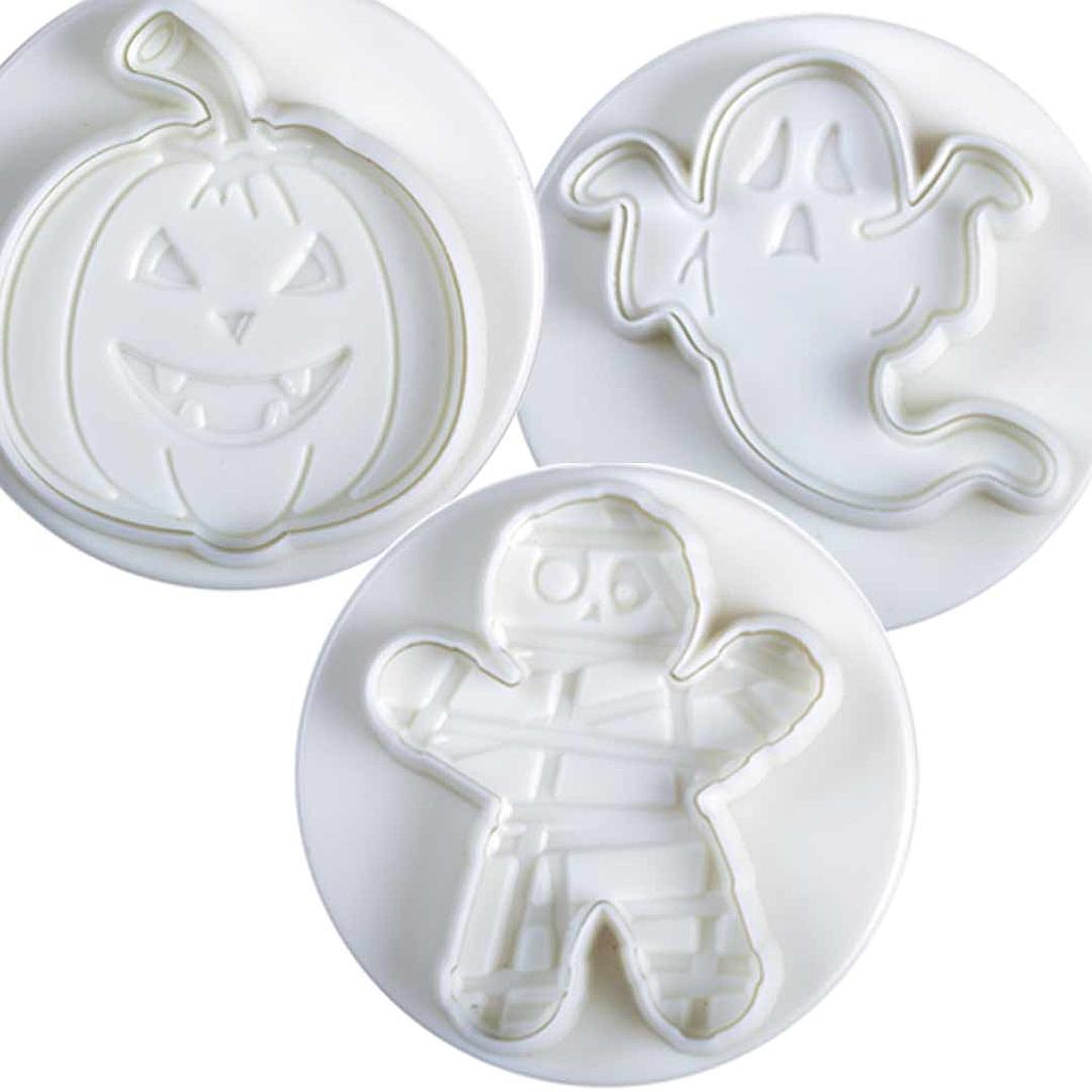 CUTTER HALLOWEEN 3-set (Halloween pumpkin, Ghost, Mummy)