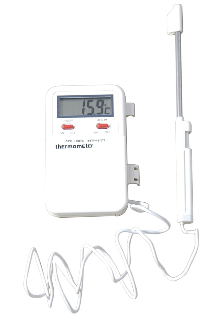 [PI-TH5986S] TERMOMETER -50..+260°C Nål med 1m kabel