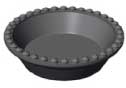[PI-PIASTRA-F] BAKING PLATE Pavoni Cookmatic ROUND 8x ø90x21mm