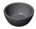[PI-PIASTRA-2] STEGEPLADE Pavoni Cookmatic RUND 30stk ø40x18mm 