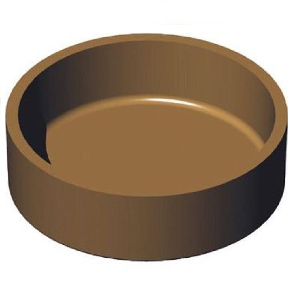 [PI-PIASTRA-56] STEGEPLADE Pavoni Cookmatic RUND 16stk ø68x20mm