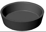 STEKEPLATE Pavoni Cookmatic RUND 16stk ø68x18mm