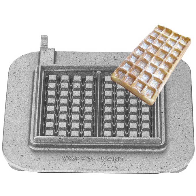 [EN-32-40725] STEGEPLADE BELGISK 2 vaffel 'BakingSystem' **OUTLET**
