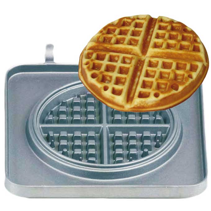 [EN-31-40733] STEKEPLATE BELGISK RUND 'BakingSystem' **OUTLET**