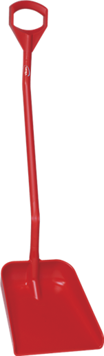 SKUFFE 1310mm Ergonomisk RØD 