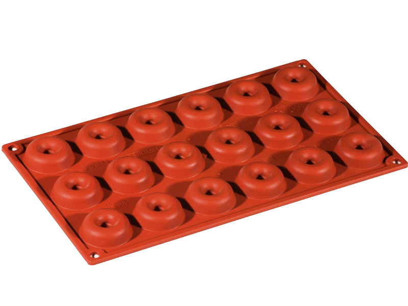 [PI-FR005] SILIKONEFORM GN1/3 RUND SAVARIN 18st ø41mm