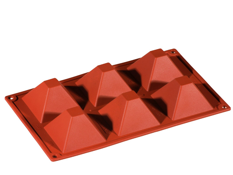 [PI-FR007] SILIKONFORM GN1/3 PYRAMID 6st 71mm