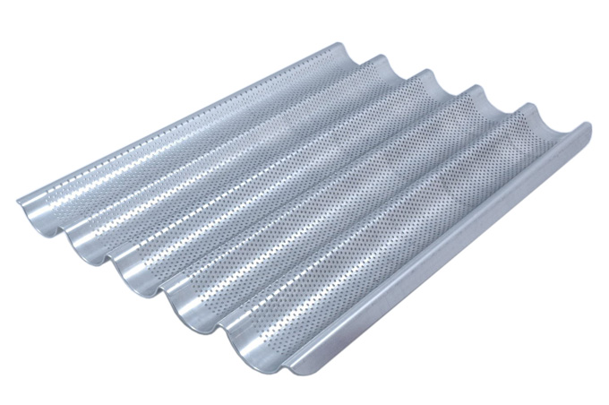 FLUTED TRAY 46x61 5 BAGUETTE