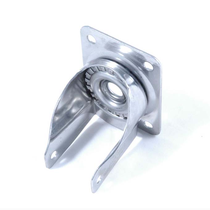 [TR-050722] CASTOR BRACKET ø100mm Top Plate Stainless steel