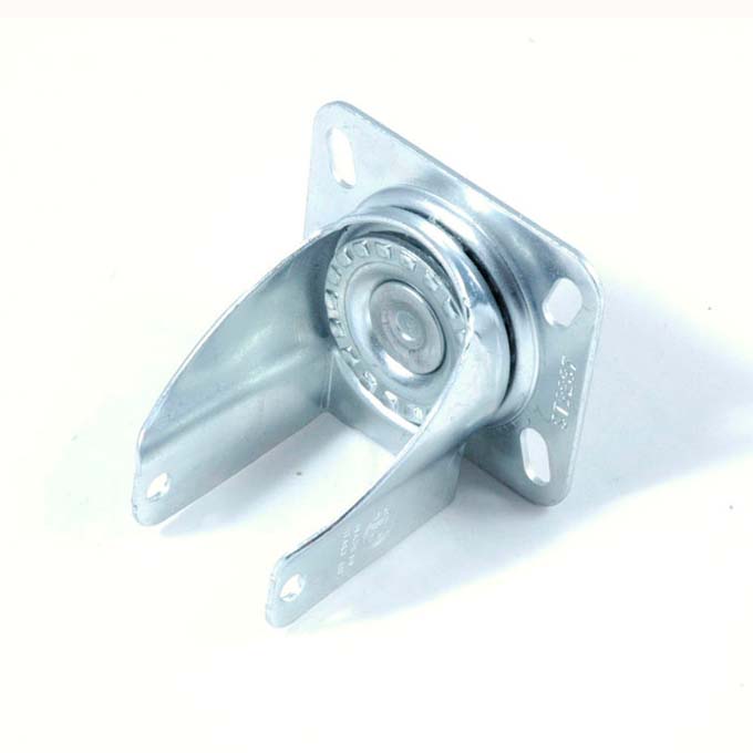 [TR-050702] HJULBRAKETT ø100mm Brakettplate Galvanisert stål