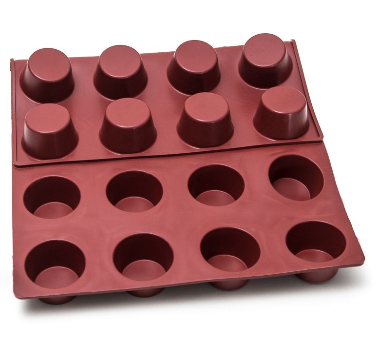 SILICONE MAT 40x60 MUFFIN 24st ø67mm  