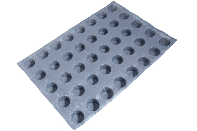 SILIKONMATTE 40x60 RUND 40stk ø46mm 