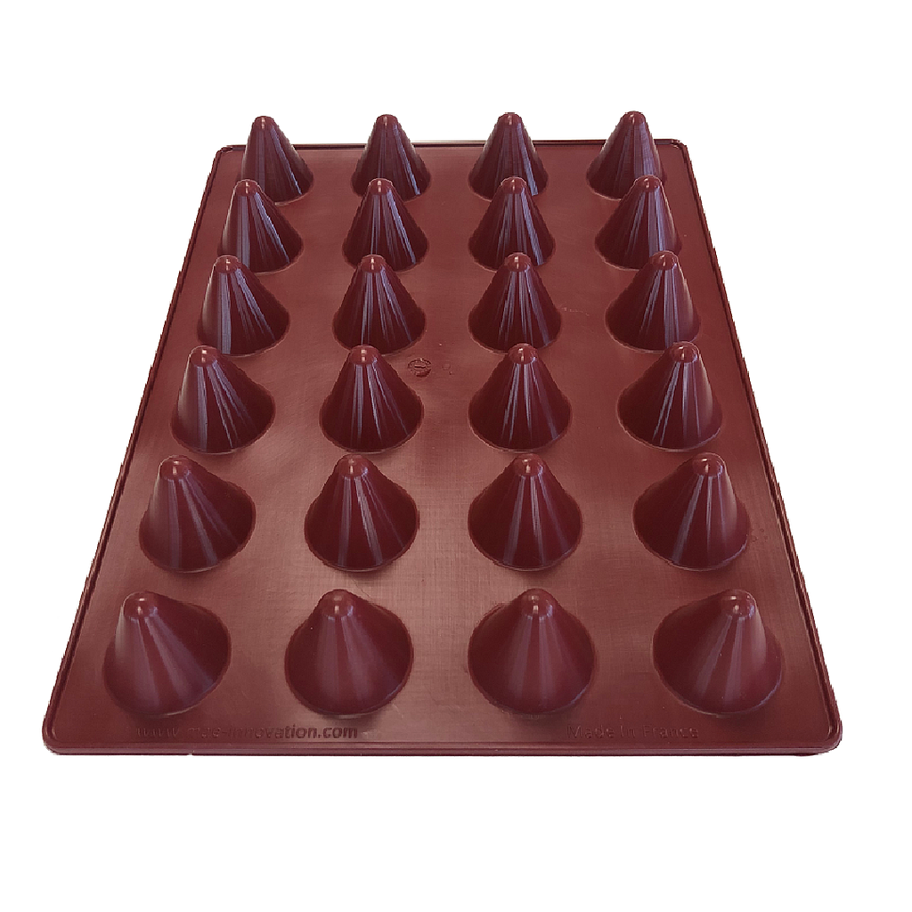 SILIKONMATTE 40x30 KON 24stk ø45mm 