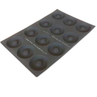 [MA-011790] SILIKONEMÅTTE 40x60 BAGEL 12stk ø110mm 
