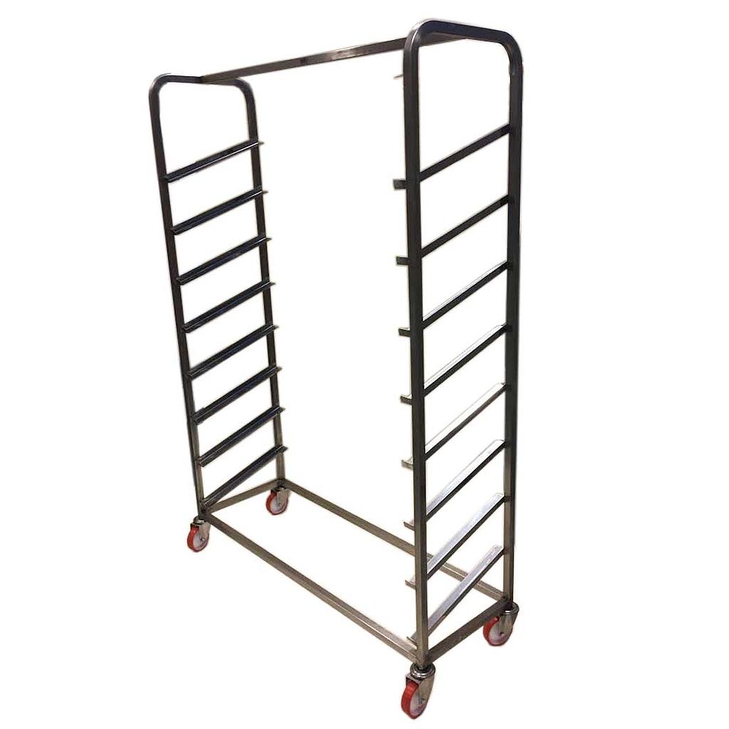 [SRRX-BRW8-120] EKSPONERINGSVOGN 120x40 8-stik Skrå skinner
