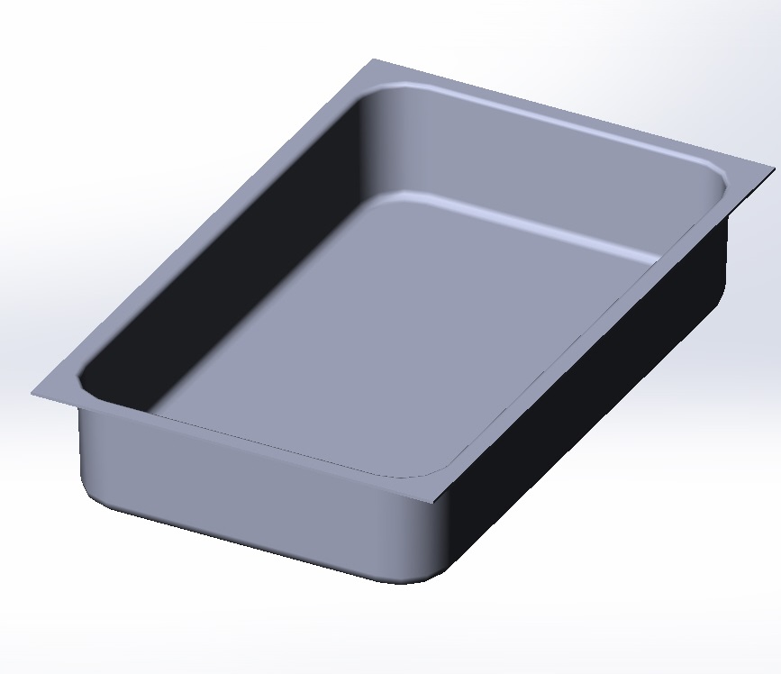 BRØDFORM 0,3L 130mm Dyptrukken FOCACCIA MINI
