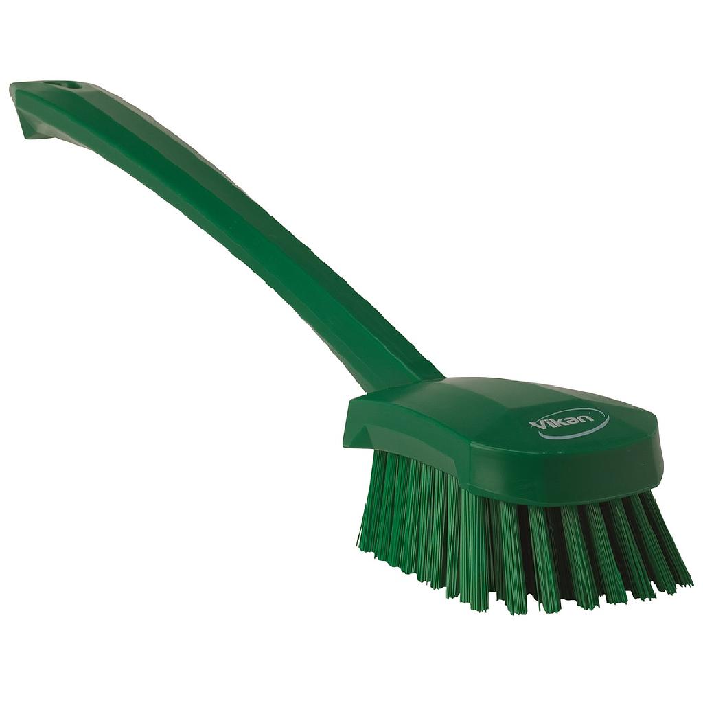 DISH BRUSH 410mm Medium GREEN