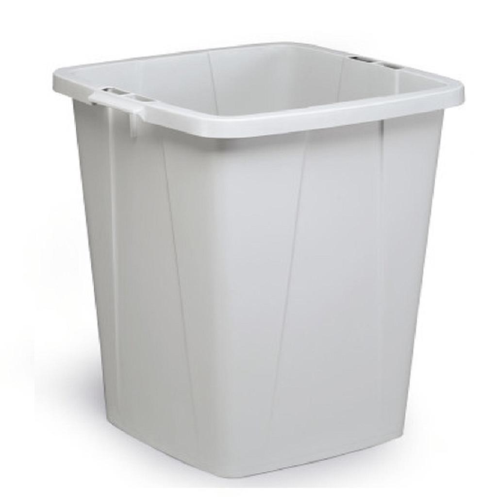 [DB-1800474050] BEHOLDER 90L KVADRATISK GRÅ