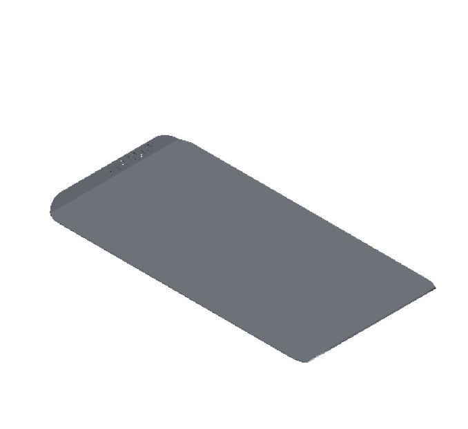 [FTRX-2110020] GLATTPLATE 19x38 1,4mm STD-type **OUTLET**