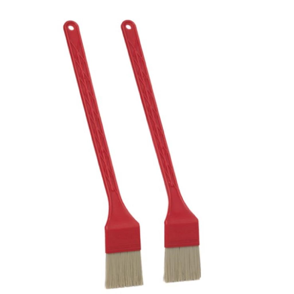 [VK-30024] PENSEL Värmetålig RÖD 2-pack