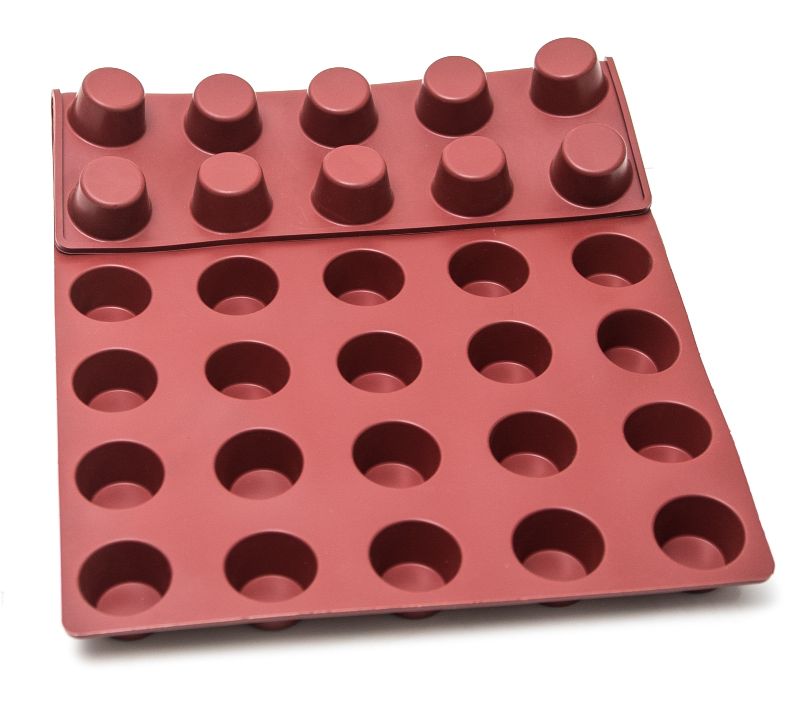 [MA-000602] SILIKONEMÅTTE 40x60 MUFFIN 40stk ø49mm 