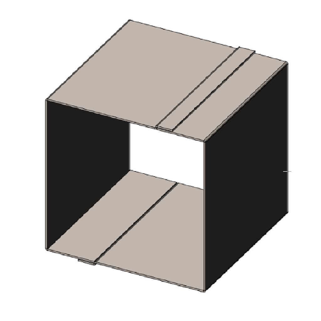 [BFRX-2303001] BRØDRAMME 10x10 Kvadratisk